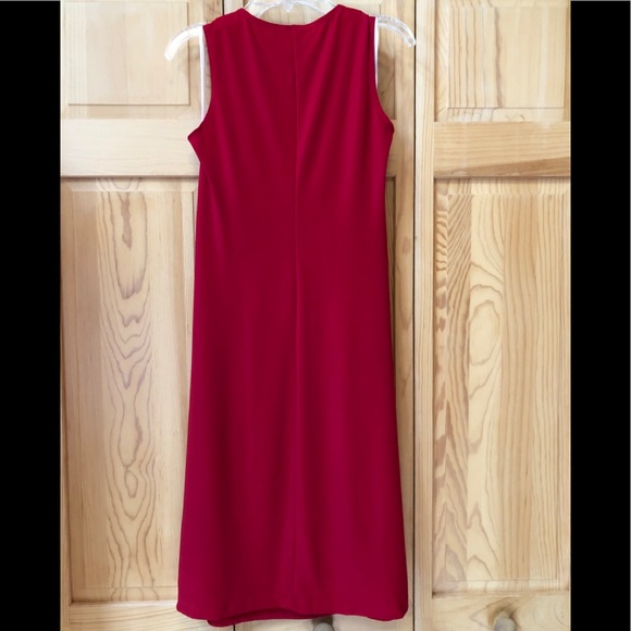 Ladies dress with rhinestone buckle - Picture 4 of 4